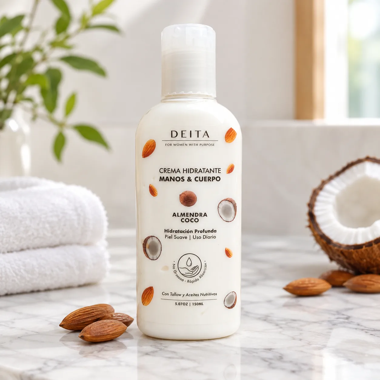 Crema hidratante Deita